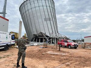 Derrumbe de silo en construcción deja dos fallecidos y cuatro heridos en Loma Plata - Concepción al Día
