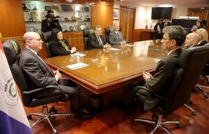Ministros de Corte Suprema recibieron a delegación del Instituto Max Planck y al juez electo de la Corte IDH