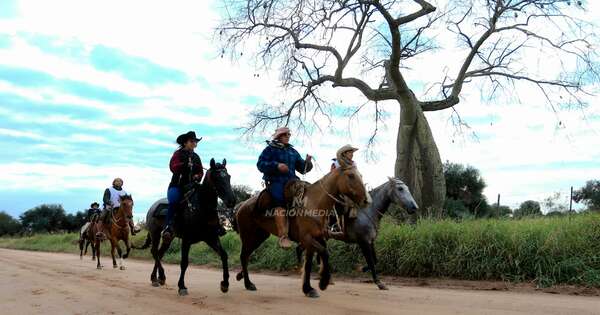 La Nación / Buen rendimiento de caballos en día dos de marcha