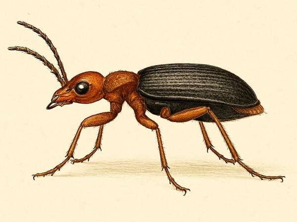 Brachinus crepitans: el escarabajo que perfeccionó la defensa química  - Ciencia - ABC Color