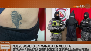 Asalto "en manada" en Villeta: TikTok fue la guía para los delincuentes