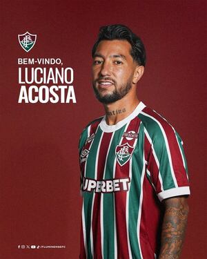 Fluminense anuncia el fichaje del volante argentino Lucho Acosta - Fútbol Internacional - ABC Color