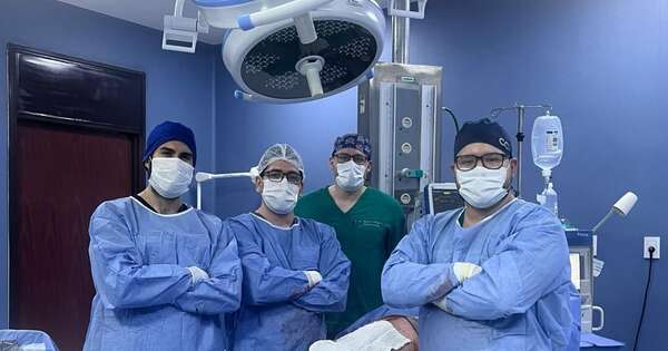 La Nación / Cirugía prolongada devuelve calidad de vida a paciente con hernia gigante