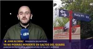 La Nación / Saltos del Guairá avanza en la nomenclatura de calles para mejorar la ubicación con GPS