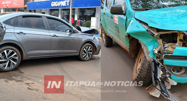 INVESTIGAN PRESUNTO CRUCE DE SEMÁFORO EN ROJO TRAS ACCIDENTE EN ENCARNACIÓN 