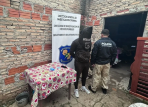 Futbolista caacupeño “La Araña” detenido con cocaína en Caacupé