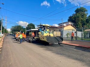 Se fortalece la red vial de Ñemby con 28 km de asfalto nuevo - .::Agencia IP::.
