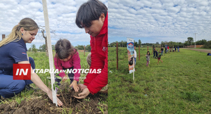 SAN JUAN DEL PARANÁ SE VISTE DE VERDE EN LA PREVIA DEL RALLY MUNDIAL