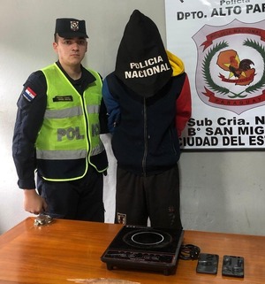 Capturan a «Pantano», responsable de varios robos en Ciudad del Este