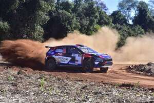 CNR - RALLY DE CAAGUAZÚ: Migue Zaldívar toma la punta - Polideportivo - ABC Color