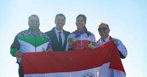 La Nación / Peña entregó la primera medalla de oro en remo para Paraguay en los Panamericanos Junior 2025