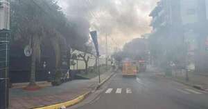 La Nación / Encarnación: controlan principio de incendio registrado en la cocina de un conocido hotel