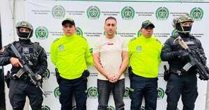 La Nación / Colombia captura a estratega de la mafia italiana en el tráfico de cocaína