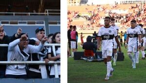 Popular / ¡Hinchas de Olimpia que se quedaron hasta el final gritaron de todo a sus jugadores!