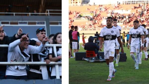 Popular / ¡Hinchas de Olimpia que se quedaron hasta el final gritaron de todo a sus jugadores!
