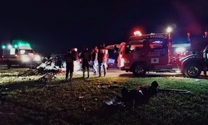 Triple choque en Ruta 8 deja un fallecido y tres heridos graves en Coronel Oviedo - OviedoPress