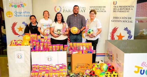 La Nación / Siguen recolectando donaciones para el festejo del Día del Niño