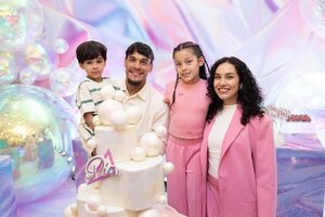 Popular / (GALERÍA) ¡El capitán de la Albirroja festejó el cumple de su hija mayor!