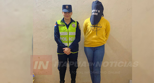 MUJER FUE DETENIDA TRAS AGRESIÓN A UN EFECTIVO POLICIAL