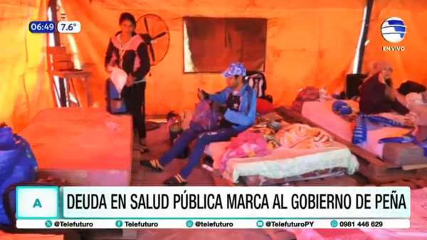 Deuda en salud pública marca al gobierno de Santiago Peña