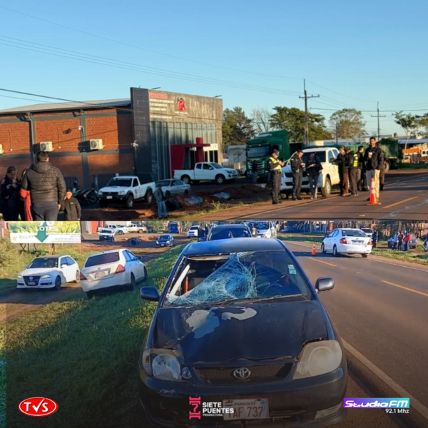 Fatal accidente en San Juan del Paraná: peatón pierde la vida tras ser atropellado - «TVS DIGITAL»