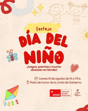 La ANR agasajará a los niños este 14 de agosto - ADN Digital