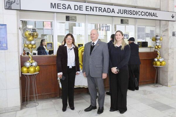 Se cumplen 20 años de Mesa de Entrada Jurisdiccional de la Corte Suprema