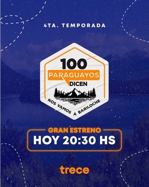 ¡Gran estreno de la cuarta temporada de 100 Paraguayos Dicen! - trece