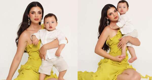 La Nación / El dulce regreso de Nadia Ferreira: así la esperó su hijo en Miami