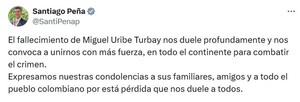 Popular / Presi se mostró dolido por muerte de senador colombiano Miguel Uribe