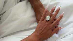 Georgina Rodríguez luce su anillo de compromiso de 6 millones de euros, regalo de Cristiano Ronaldo