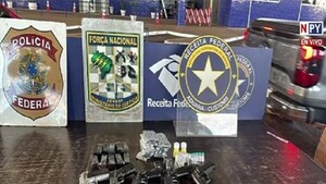 Detienen a paraguaya con 5 armas en la frontera