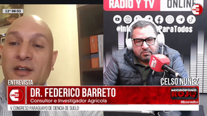 «Tenemos la mejor tierra, pero la estamos perdiendo» Investigador agrícola Federico Barreto