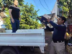Fiscalía incautó productos presumiblemente de contrabando en Coronel Bogado