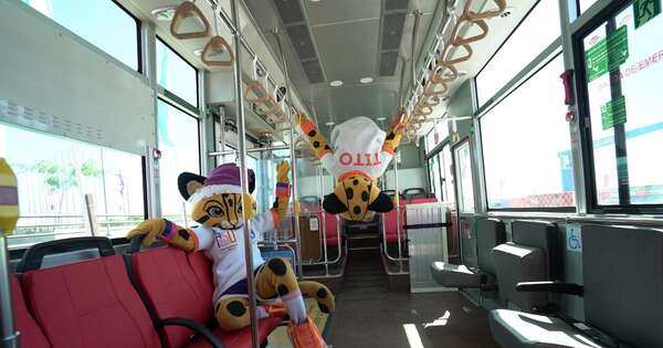 Diario HOY | Habilitan buses eléctricos para voluntarios de los Juegos ASU2025