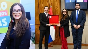 Clara Franco emocionada tras recibir un homenaje por parte del Congreso - Teleshow