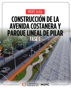 Última etapa de la Costanera de Pilar ya está en licitación - ADN Digital
