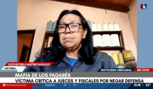 Mafia de los pagarés: comerciante denuncia que jueces y fiscales no le permitieron defenderse | Unicanal