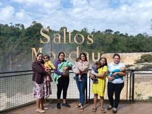 Popular / ¡Mamis "dieron pecho" en Saltos de Monday!