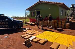 Incautan casi 1.500 kilos de marihuana durante allanamiento en Mbaracayú - ABC en el Este - ABC Color