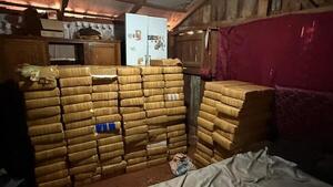 Incautan gran cargamento de marihuana en Alto Paraná
