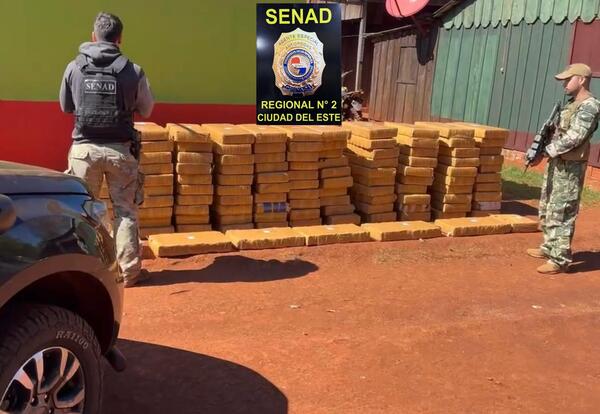 Desmantelan depósito clandestino con casi 1.500 kilos de marihuana en Mbaracayú - ADN Digital