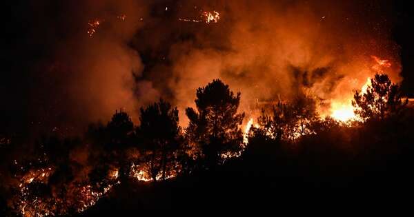 La Nación / Reportan más de una docena de incendios forestales y 2.520 evacuados en España