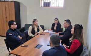 Jueces supervisan centro penitenciario en Minga Guazú