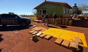 SENAD continua localizando depósitos del narcotráfico en Mbaracayu