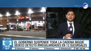 El Gobierno suspende temporalmente toda la cadena Biggie