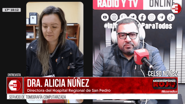 Histórico avance en el Hospital Regional de San Pedro: habilitan servicio de tomografía