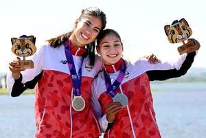 Un destello de plata: Fiorela Rodríguez y Nicole Martínez enaltecen al país - Polideportivo - ABC Color