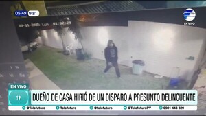 Dueño de casa hirió de un disparo a presunto delincuente en Villa Elisa