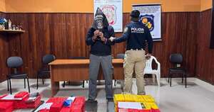 La Nación / Operativo policial logra incautación de 273 paquetes de cocaína en Concepción
